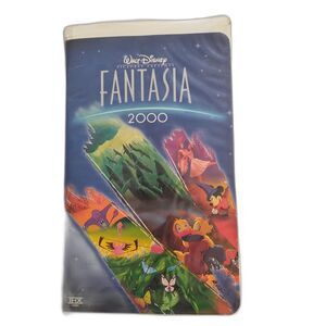 🟣 Walt Disney Fantasia 2000 VHS Vintage